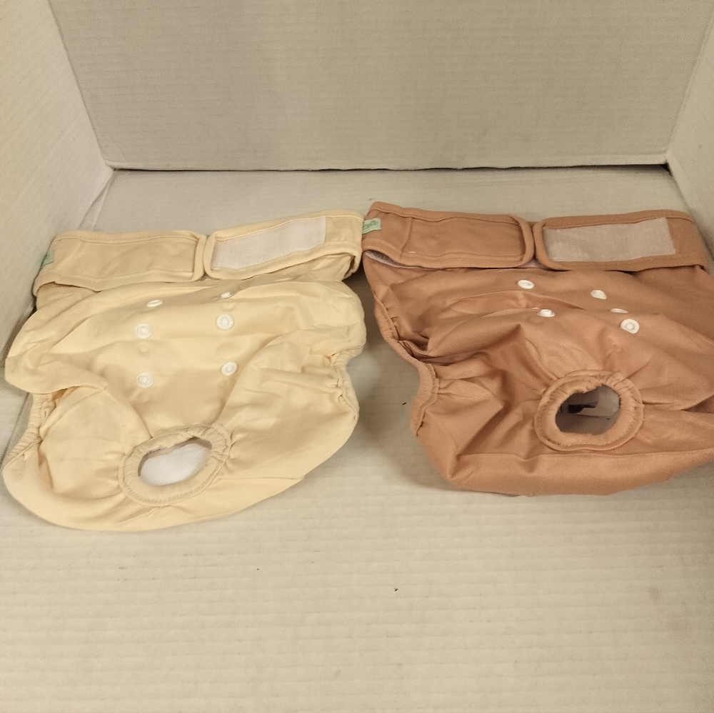 Wegreeco Washable Reusable Premium Dog Diapers, XL, Female, Pack of 2, Brand New